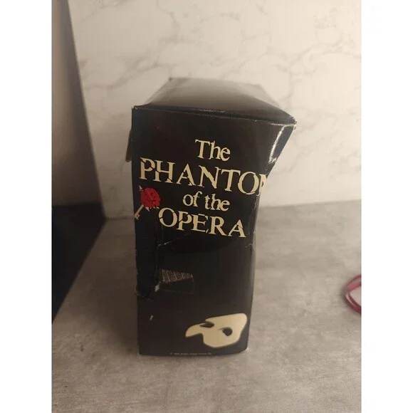 Vintage Broadway Phantom Of The Opera Mask 1988 SIGNED Franc D'Ambrosio W/ Box - Picture 11 of 12